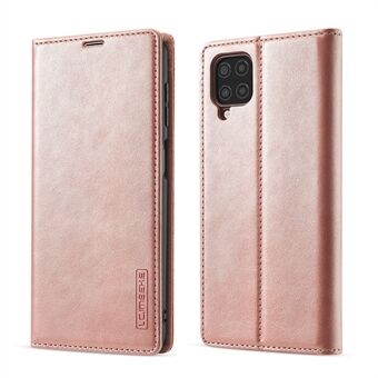 LC.IMEEKE LC Strong Magnetic Series Leather Wallet Phone Protective Shell for Samsung Galaxy A12