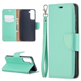 Litchi Surface with Wallet Leather Stand Phone Case for Samsung Galaxy S21 5G