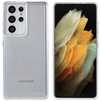 For Samsung Galaxy S21 Ultra 5G Space Series fortykket gjennomsiktig TPU-telefonveske Krystallklart telefonbeskyttende tilbehør