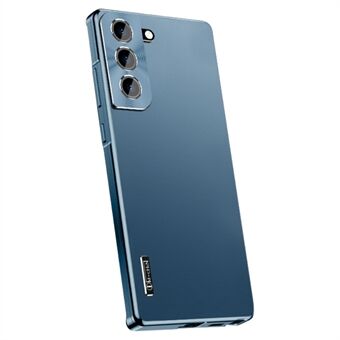 IM-CHEN Støtsikkert deksel til Samsung Galaxy S21+ 5G Anti-Drop Slim telefonveske Hard PC metallramme Matt telefondeksel med magnetisk / spennelås