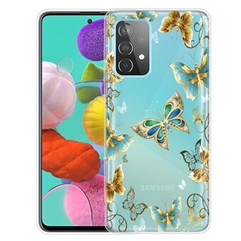 Hot Style for Samsung Galaxy A32 5G Mønsterutskrift TPU Deksel Telefonveske