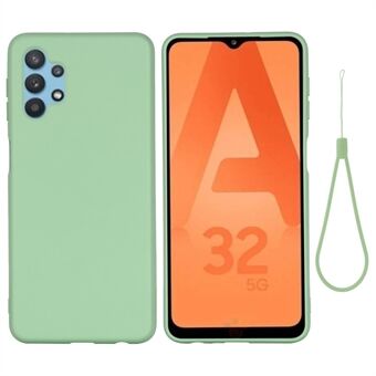 Støtsikkert, mykt beskyttelsesdeksel til Samsung Galaxy A32 5G / M32 5G flytende silikondeksel