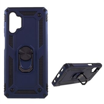 PC + TPU Combo Design Anti-drop Hybrid Phone Shell med Ring Kickstand for Samsung Galaxy A32 5G