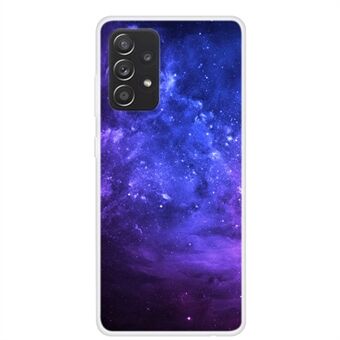 Starry mønsterutskrift TPU mykt mobiltelefondeksel for Samsung Galaxy A52 4G/5G / A52s 5G