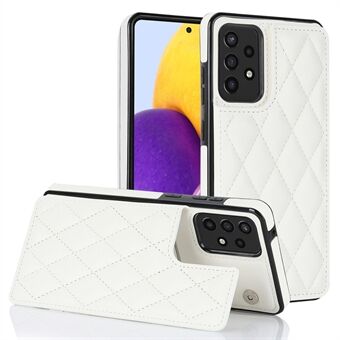 For Samsung Galaxy A52 4G / 5G / A52s 5G RFID-blokkerende telefonveske Kortholder Skinn+TPU-støttedeksel