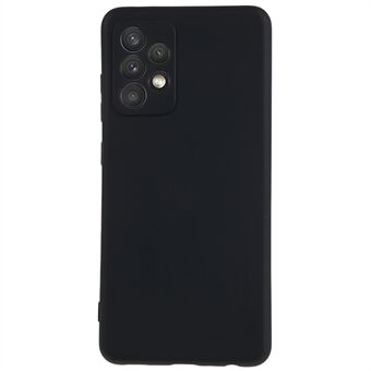 For Samsung Galaxy A52 4G / 5G / A52s 5G gummiert telefondeksel Fiberfôr TPU bakdeksel