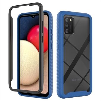 Støtsikker PC + TPU + akryl hybrid dekselbeskytter for Samsung Galaxy A02s (EU-versjon)