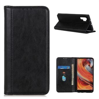 For Samsung Galaxy A32 4G (EU-versjon) Autoabsorbert Design Litchi Skin Split Leather Case Lommebokdeksel