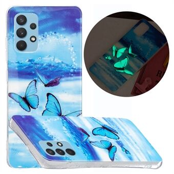 Noctilucent IMD Design mykt telefondeksel TPU-beskyttelsesdeksel for Samsung Galaxy A32 4G (EU-versjon)