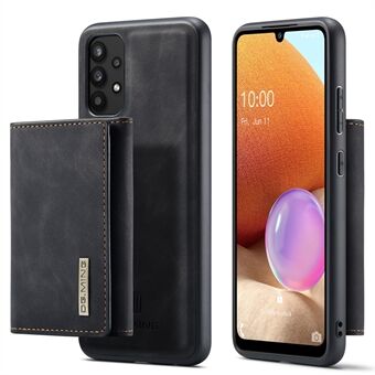 DG.MING M1-serien skinnbelagt TPU + PC-magnetisk hybriddeksel med lommestøtte for Samsung Galaxy A32 4G (EU-versjon)