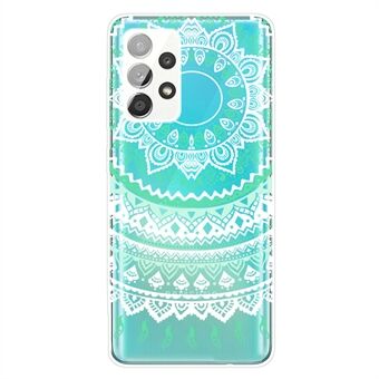 Mandala-mønsterutskrift Omfattende beskyttelse TPU-telefondeksel for Samsung Galaxy A32 4G (EU-versjon)