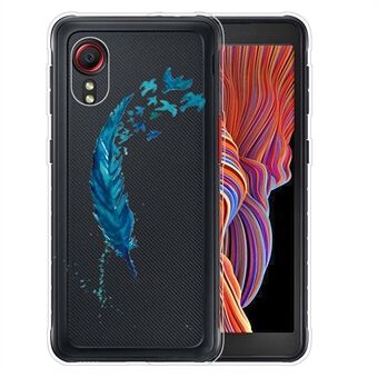 IMD-mønster, fallsikkert, mykt TPU-telefondeksel for Samsung Galaxy Xcover 5