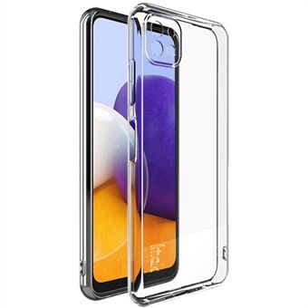 IMAK UX-5 Series Transparent godt beskyttet slitesterkt fleksibelt TPU-deksel for Samsung Galaxy A22 5G (EU-versjon)