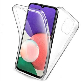 Avtakbart 2-i-1 klar TPU+PET+Hybriddeksel i akryltelefondeksel for Samsung Galaxy A22 5G (EU-versjon)