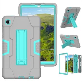 Kontrastfarge PC + TPU + silikondesign nettbrettdeksel med uttrekkbar støtte for Samsung Galaxy Tab A7 Lite 8,7-tommers T225 / T220 (2021))