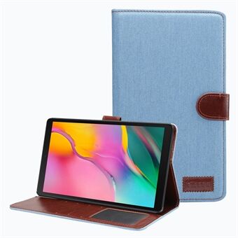 Slitesterk myk jessklut Skin Flip Lær nettbrettetui Mykt PU-bakdeksel for Samsung Galaxy Tab A7 Lite 8,7-tommers SM-T220 (Wi-Fi)