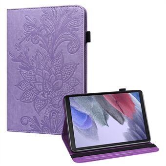 Automatisk vekking/søvnfunksjon Imprint Blomstermønster Stand nettbrettdeksel for Samsung Galaxy Tab A7 Lite 8,7-tommers