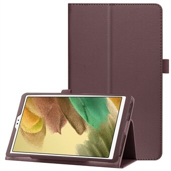 Lett Slim Litchi Texture PU-skinn Folio Cover Stand -veske for Samsung Galaxy Tab A7 Lite 8,7-tommers