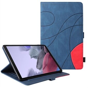 KT Tablet Series-1 Dual-Color Splicing PU Leather Tablet Shell Case med Stand og kortholder for Samsung Galaxy Tab A7 Lite 8,7-tommers/T220/T225