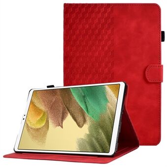 For Samsung Galaxy Tab A7 Lite 8,7-tommers (T220 / T225) beskyttende anti-fall-veske Autovekke/søvn Folio Flip-dekselmønster påtrykt nettbrettetui med kortspor/ Stand