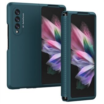 Støtsikkert PC-bakpanel + TPU-hengslet telefondeksel for Samsung Galaxy Z Fold3 5G