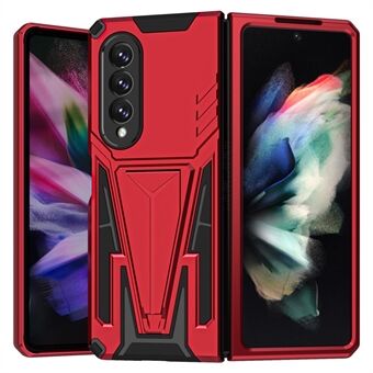 V-formet Kickstand Anti-drop PC + TPU Hybrid Cover Folding Telefonveske for Samsung Galaxy Z Fold3 5G