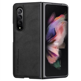 X-LEVEL Bojue-3 serie for Samsung Galaxy Z Fold 3 5G etui, Riperesistent skinn+TPU+PC telefondeksel.