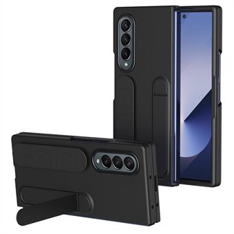 For Samsung Galaxy Z Fold3 5G Deksel med Stativ Håndledd Stropp PC+Silikon Telefon Deksel