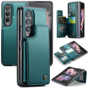 CASEME C22-serien for Samsung Galaxy Z Fold3 5G Case med RFID-blokkering, 4 kortspor, mobildeksel.