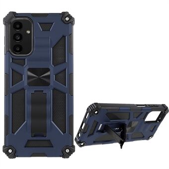 Militærklasse Innebygd støttestøtte Drop-sikker godt beskyttet Hybrid Hard PC Myk TPU-telefondeksel for Samsung Galaxy A13 5G / A13 4G / A04 4G (164,4 x 76,3 x 9,1 mm) / A04s 4G (164,7 x 76,7 mm) x