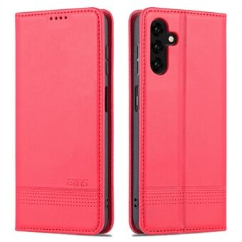 AZNS fallsikker autoabsorbert lommebokdesign PU-skinn beskyttende Stand for Samsung Galaxy A13 5G / A04s 4G (164,7 x 76,7 x 9,1 mm)