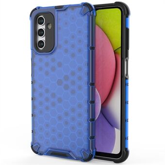 Anti-fingeravtrykk støtsikker honeycomb teksturert TPU + PC-telefondeksel Beskyttende bakdeksel for Samsung Galaxy A13 5G