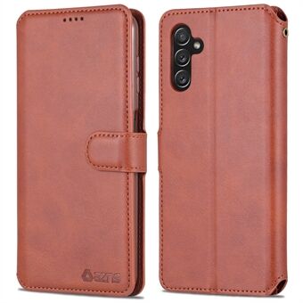 AZNS Stand PU-skinnveske Magnetisk lukket Flip Wallet-telefondeksel for Samsung Galaxy A13 5G / A04s 4G (164,7 x 76,7 x 9,1 mm)