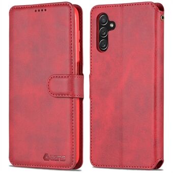 AZNS Stand PU-skinnveske Magnetisk lukket Flip Wallet-telefondeksel for Samsung Galaxy A13 5G / A04s 4G (164,7 x 76,7 x 9,1 mm)