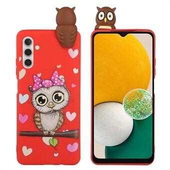 3D-karakterveske for Samsung Galaxy A13 5G, YX-mønsterutskrift Fashion TPU + PVC-beskyttelsesdeksel