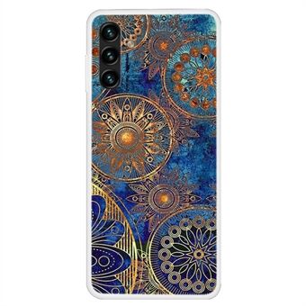 Anti-dråpe Slim Case for Samsung Galaxy A13 5G / A04s 4G (164,7 x 76,7 x 9,1 mm) Mønstertrykt beskyttende TPU-telefondeksel