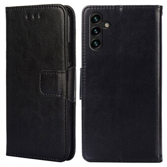 For Samsung Galaxy A13 5G / A04s 4G (164,7 x 76,7 x 9,1 mm) PU-skinn Stand Up Flap-telefonveske støtdempende TPU-lommebok-flipdeksel