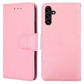 For Samsung Galaxy A13 5G / A04s 4G (164,7 x 76,7 x 9,1 mm) PU-skinn Stand Up Flap-telefonveske støtdempende TPU-lommebok-flipdeksel