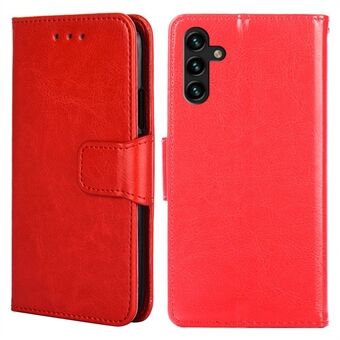 For Samsung Galaxy A13 5G / A04s 4G (164,7 x 76,7 x 9,1 mm) PU-skinn Stand Up Flap Telefonveske Støtdempende TPU lommebok-flipdeksel