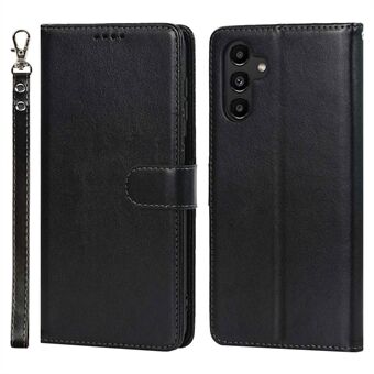 For Samsung Galaxy A13 5G / A04s 4G (164,7 x 76,7 x 9,1 mm) PU-skinn R61 Tekstur Felt søm Støtsikker telefonveske Stand Funksjon Myk TPU indre magnetisk flipdeksel