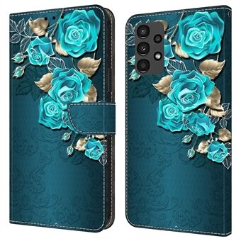 For Samsung Galaxy A13 5G / A13 4G Etui Beskyttende Skinn Flip Telefonomslag