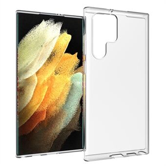 10 stk/pakke Vanntett Slitesterk Myk Lys Gjennomsiktig Godt beskyttet TPU-etui for Samsung Galaxy S22 Ultra 5G