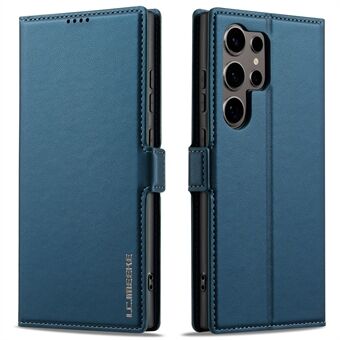 LC.IMEEKE L1-serien for Samsung Galaxy S22 Ultra 5G-etui PU-lær lommebokstativ beskyttende telefondeksel