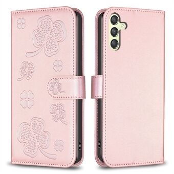 For Samsung Galaxy S22 5G Wallet Case PU Leather Clover Imprinted Flip Phone Cover 

For Samsung Galaxy S22 5G Lommebokdeksel i PU-skinn med kløvertrykk og flip telefonomslag