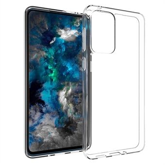 10 stk/Pakke Krystallklart vanntetthetsfritt indre støtdempende myk TPU-etui for Samsung Galaxy A33 5G