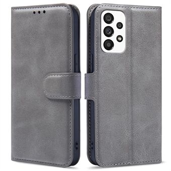 For Samsung Galaxy A33 5G PU lær lommebok flip deksel Magnetisk lukking Stand Folio telefonveske