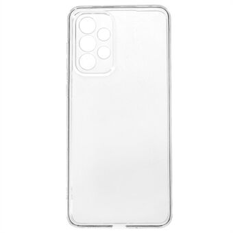 For Samsung Galaxy A33 5G Støvtett Anti- Scratch 1,5 mm fortykket HD Klart telefondeksel Fleksibelt TPU-telefonbakdeksel