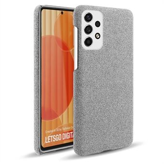 Varmespredende designtelefondeksel for Samsung Galaxy A53 5G, myk stoffbelagt PC-støtabsorberende beskyttelsesetui.