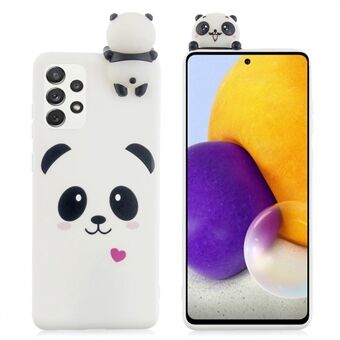 For Samsung Galaxy A53 5G Cute Cartoon 3D Dyre Character Case SZ Mønsterutskrift TPU + PVC-beskyttelsesdeksel