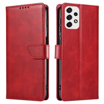 For Samsung Galaxy A53 5G PU-skinn med TPU indre deksel Magnetisk spenne Stand Flip Wallet Case